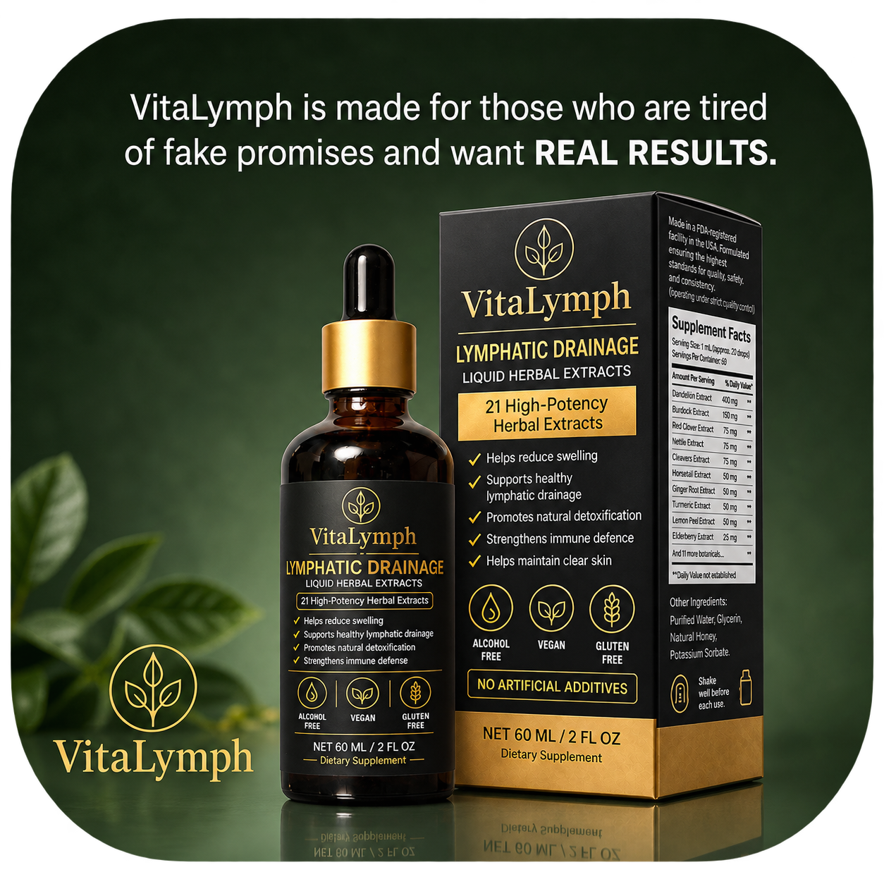 Lymphatic Drainage Herbal Drops™