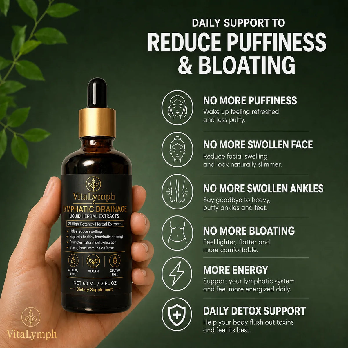 VitaLymph Daily Drops for That Puffy, Bloated, Heavy Feeling